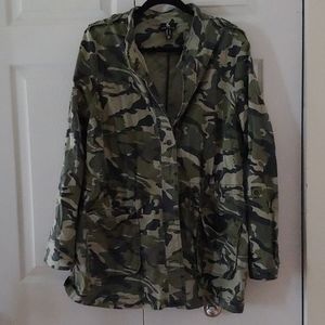 NWOT Love & Legend Camo Jacket